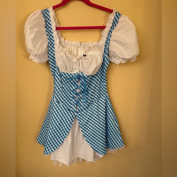 Leg Avenue Gingham Sexy Dorothy Costume Size Medium NEW - Picture 2 of 6